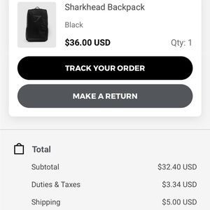 NWT Gymshark Backpack
